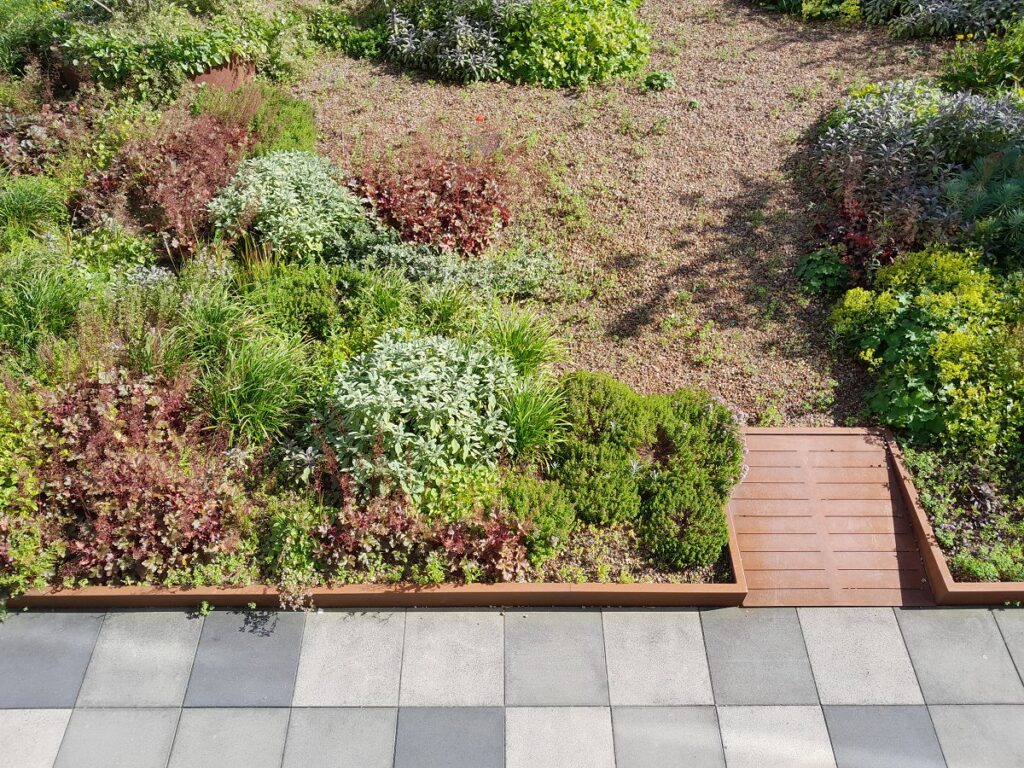 Greening roofs empower communities. Greening roofs empower communities.