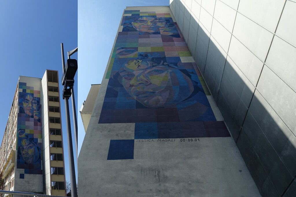 Urban art represents societal codes.