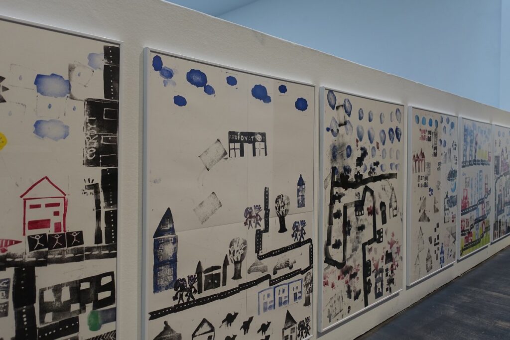 The ideal city imagined in Ghent, SMAK.